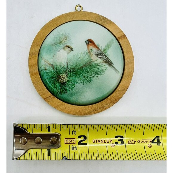 Hallmark Purple Finch Christmas Ornament 1988 Holiday Seventh in Wildlife Series - Picture 4 of 6